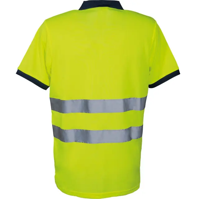 Μπλουζάκι Polo Ανακλαστικό Cofra Kaduna yellow 2