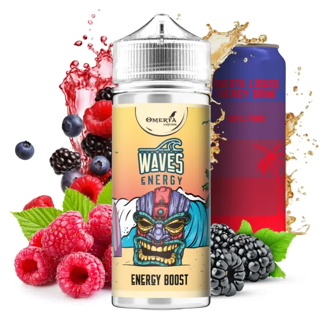 Energy Boost 30ml (120ml) - Waves Energy by Omerta