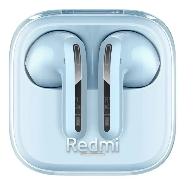 Wireless Bluetooth Xiaomi Redmi Buds 6 Active BHR8394GL Bluetooth v5.4 IPX4 με Noise Cancellation Μπλε 2