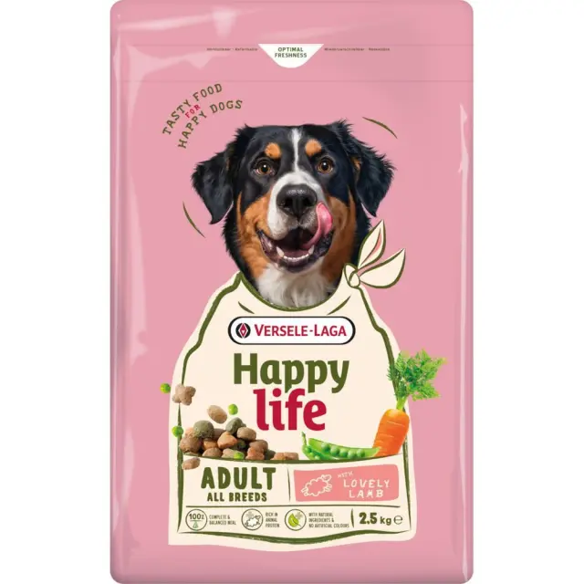 Happy Life Adult Lamb Ξηρά Τροφή Σκύλου 2.5kg