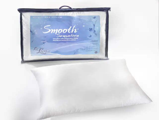 Μαξιλάρι La Luna Smooth Sensation Soft Λευκό 50 x 70