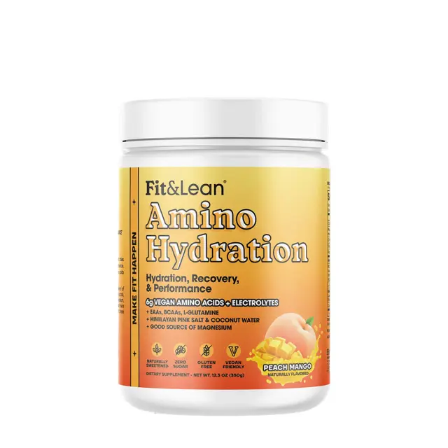 Fit & Lean Amino Hydration Peach Mango, 350 g