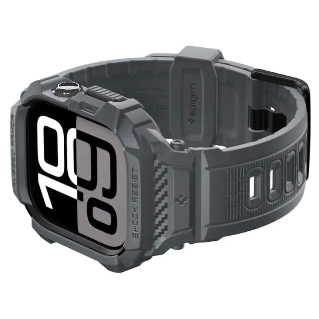 Spigen Rugged Armor Pro 2, dark gray - Apple Watch 11 46mm 3