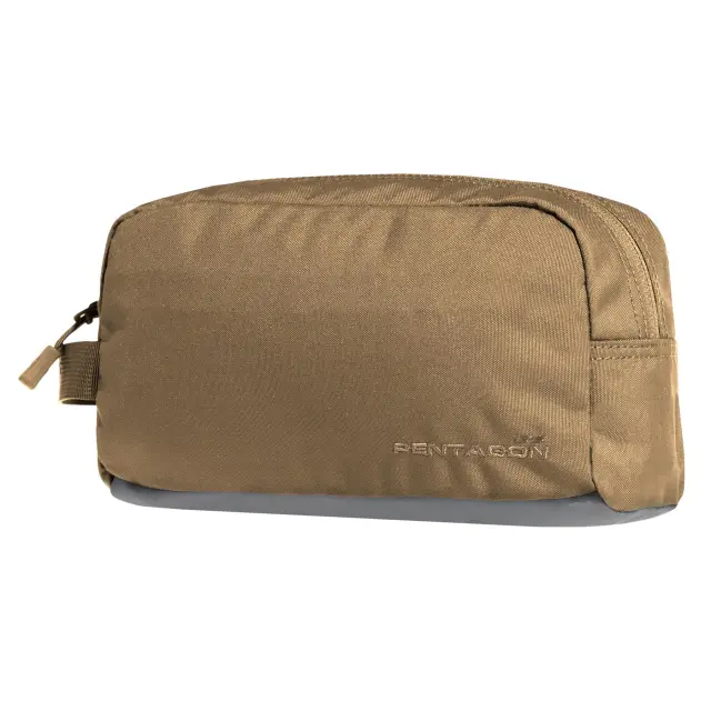 Pentagon Raw Travel Kit Pouch 2.3lt-Τσαντάκι / Νεσεσέρ 2.3 Λίτρων - 03-Coyote-Καφέ