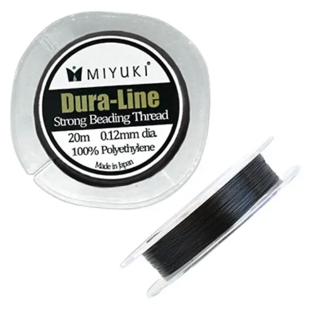 Miyuki Dura-Line Νήμα - Black - Ø0.12mm - 20m