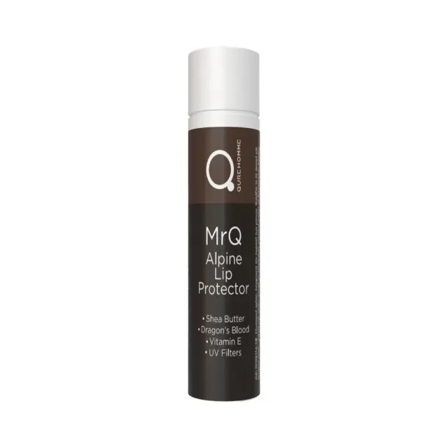Mr.Q Alpine Lip Protector 5ml Vanilla - SKI by Qure- Ενυδατικό Βάλσαμο Χειλιών με Γεύση Βανίλια Ιδανικό για Έκθεση στον Ήλιο και για Χειμερινά Αθλήματα