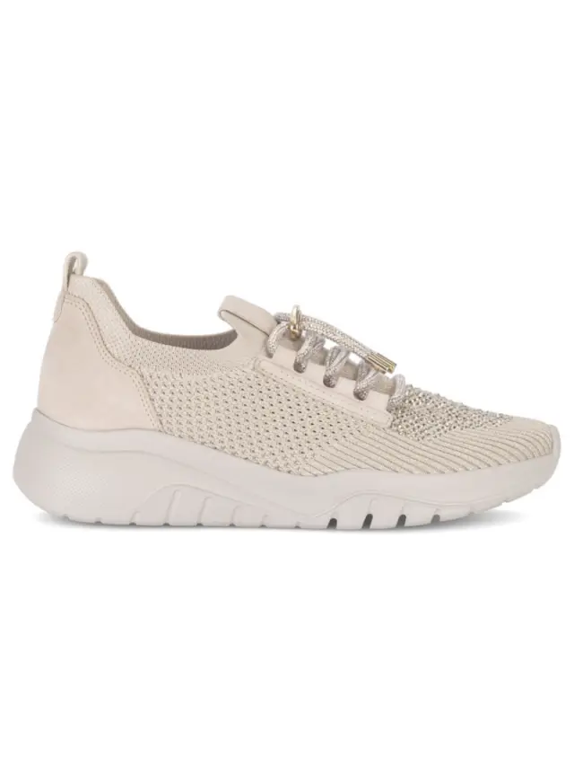 Gabor Sneakers Γυναικείο δέρμα Nubuck/ύφασμα Μπεζ GAB/73455 42-OAK 3