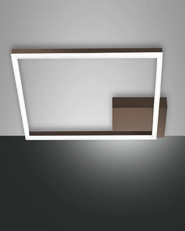 Bard 3394-61/62 φωτιστικό οροφής τετράγωνο led Σκούρο Καφέ 3000k