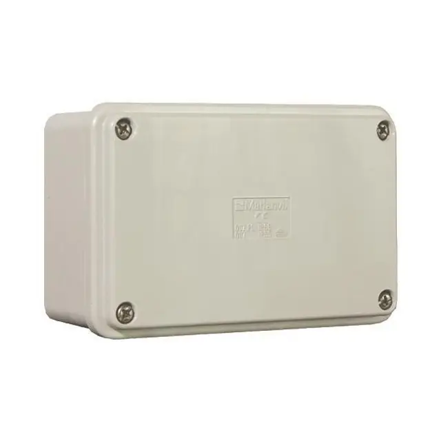 Κουτί Εξωτερικό Στεγανό Β.Μ IP66 Γκρι 125x75x50mm EUROLAMP 151-31531