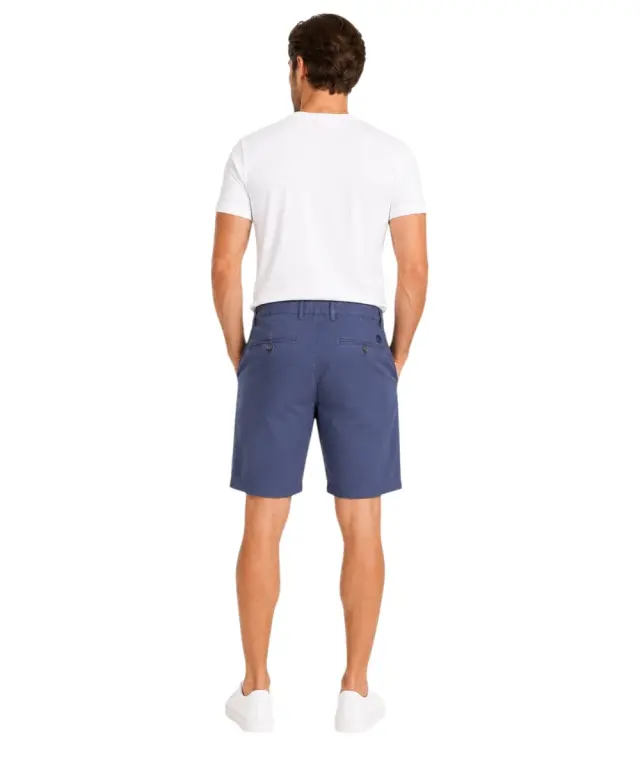 North Sails - Ανδρική Βερμούδα Freedom chino 673409-000-0802 Μπλε Ναυτικό 3
