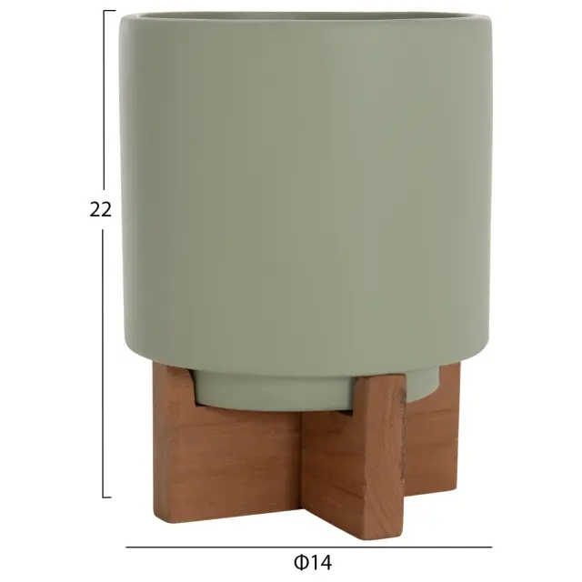 ΣΕΤ 3 ΓΛΑΣΤΡΕΣ ΜΕ TEAK ΒΑΣΕΙΣ FB94685 FIBER CEMENT ΣΕ 3 ΧΡΩΜΑΤΑ 3