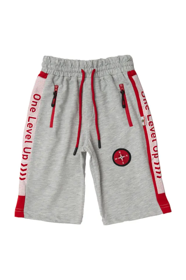 Shorts Kid One Level Up Γκρι