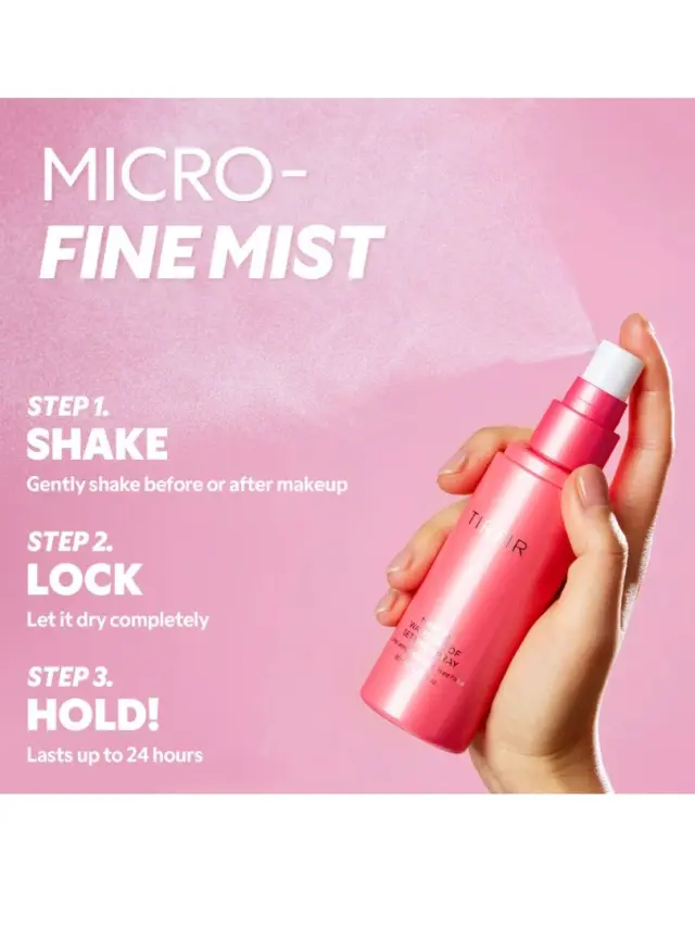 Tirtir Mask Fit Waterproof Setting Spray- Αδιάβροχο Make up Fixer 2