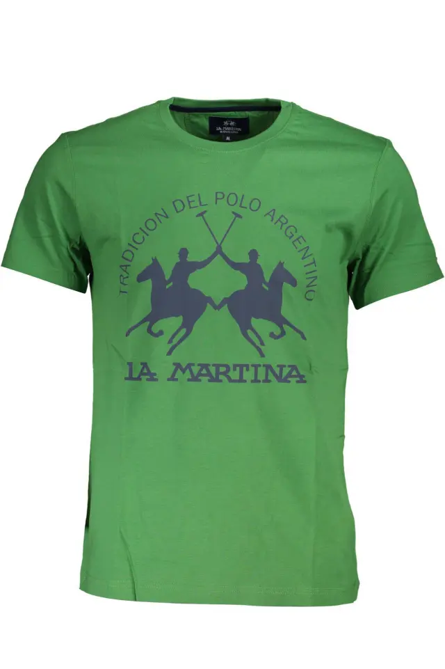 T-Shirt La Martina XMR010-JS206-03045 Πράσινο - XL