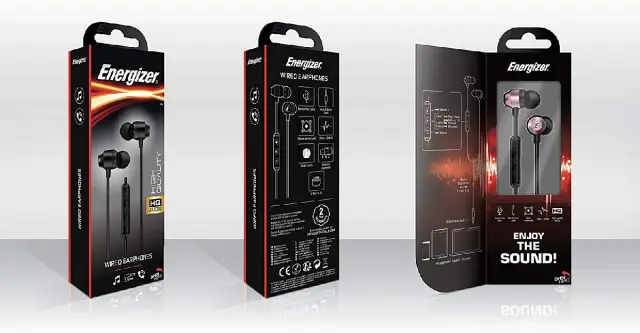 Hands Free Energizer CIA10 Metal Stereo 3.5mm Ροζ Χρυσό με Μικρόφωνο και Πλήκτρο Πολλαπλών Λειτουργιών 1.2m 3