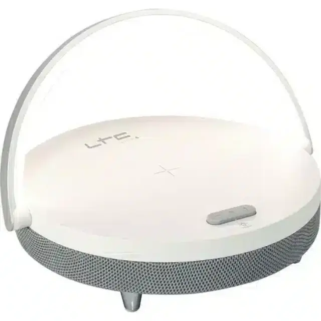 LTC Audio SMOOTH-LIGHT - 5W Bluetooth Speaker with Induction Charger, Hands-Free Calling, and Smartphone Holder (10-5581)