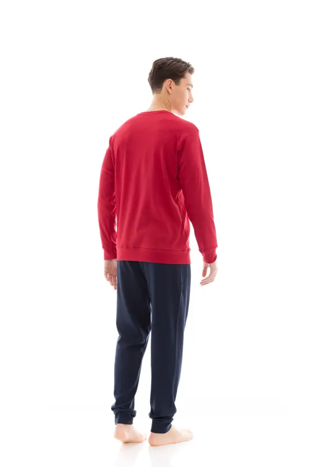 WN-M119 - Bordo - PIJAMA T-SHIRT RACE NOS 3
