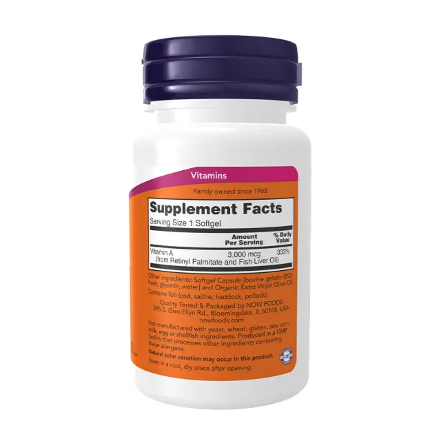 Now Foods Vitamin A 10,000 IU 2