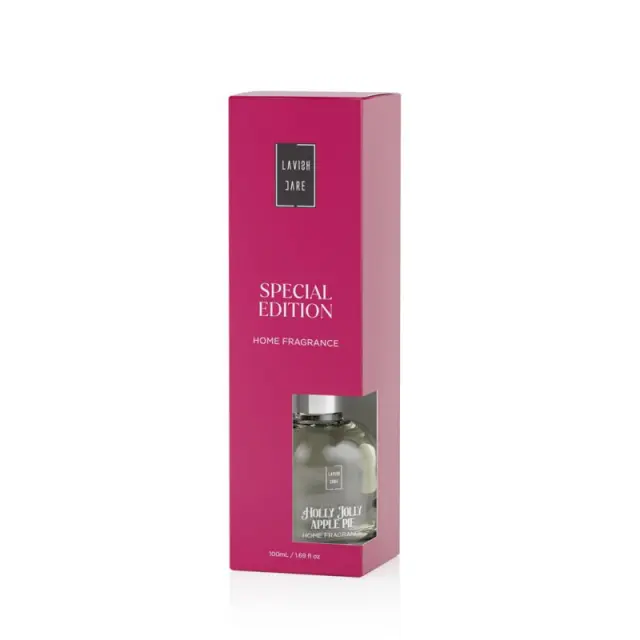 Lavish Christmas Home Fragrance Holly Jolly Apple Pie με Μεθυστικές Νότες από Μήλο, Κανέλα και Καραμέλα, 100ml 2