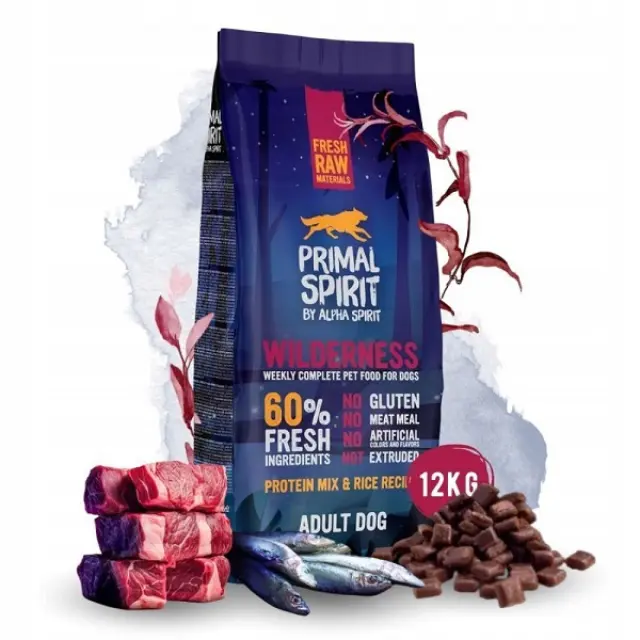 Primal Spirit 60% Wilderness 1Kg Μονόχρωμο 3