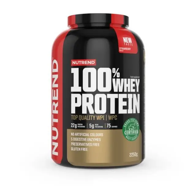 100% Whey Protein GFC 2250g (Nutrend) Cookies and Cream