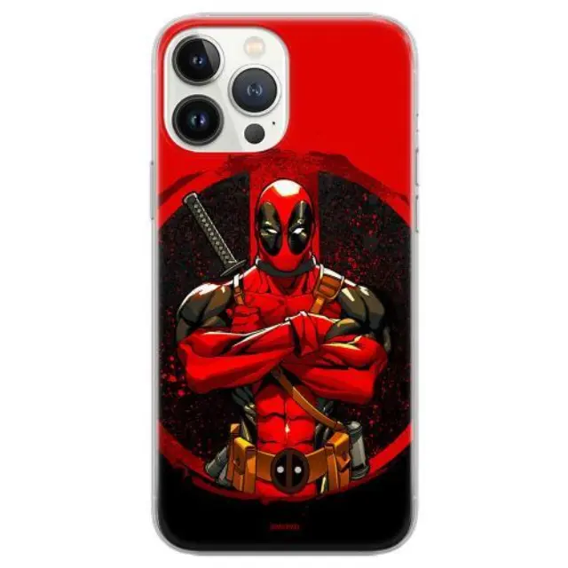 Θήκη Soft TPU Marvel Samsung Galaxy A54 5G Deadpool 006 Full Print Κόκκινο N64075