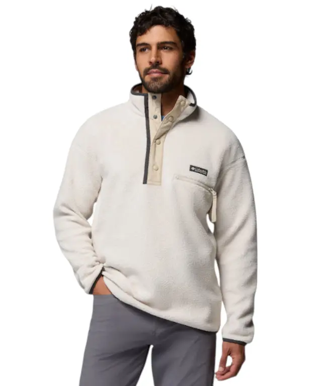 Columbia - Ανδρική Πουλόβερ Fleece Helvetia 2090891-278 Μπεζ - S