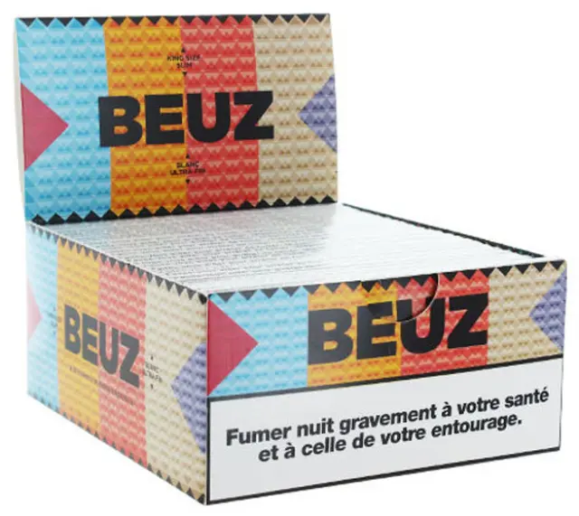 Beuz Χαρτάκια King Size Slim 32φ. 3