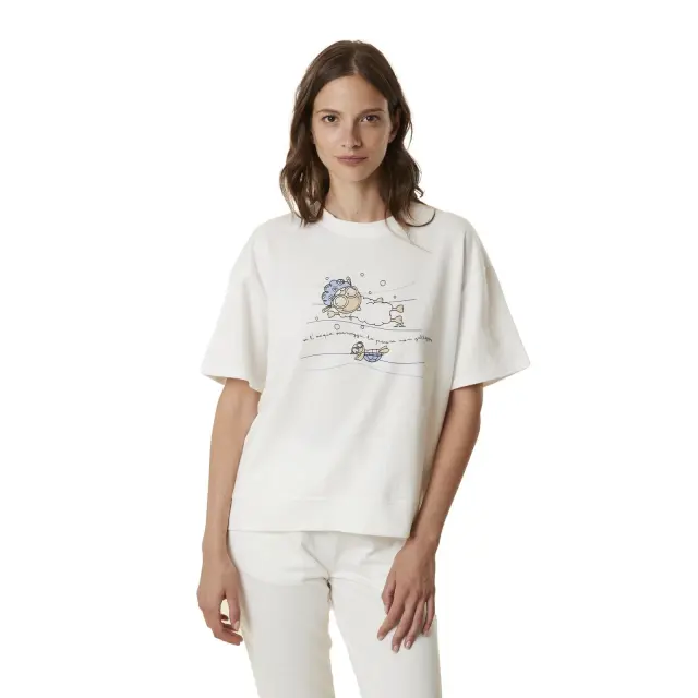 Μπλούζα Γυναικεία Mix & Match 5285 Acqua Happy People - XL