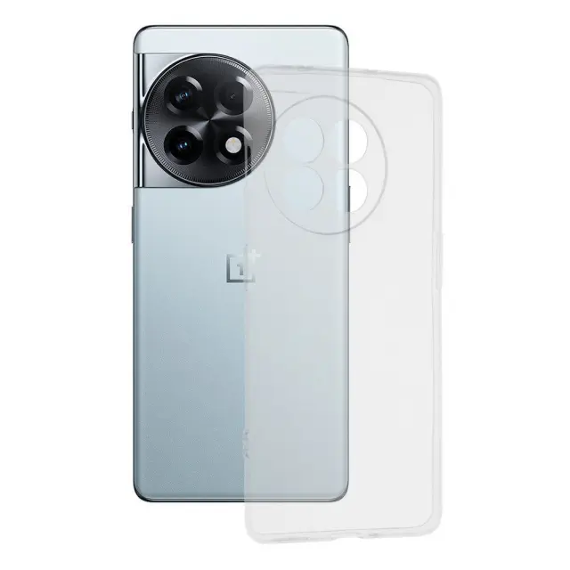 Techsuit® Clear Silicone Θήκη για OnePlus 11R /OnePlus Ace 2 - Διάφανη
