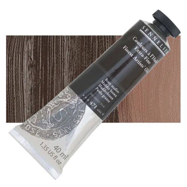 Sennelier Λάδι Finest Artists Oil 471 Madder Brown - 40ml
