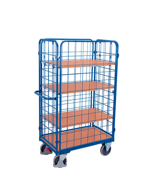 Variofit sw-500.311 Τρόλεϊ Μεταφοράς 4 Επιπέδων για Φορτίο Βάρους ως 400kg