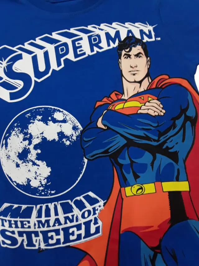 Πιτζάμα Καλοκαιρινή Superman Blue 80102030001 - 7-8 Y (128cm) 2