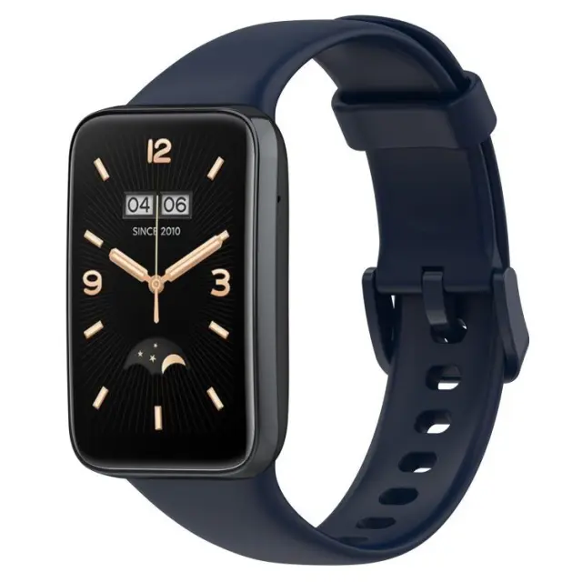 Soft Silicone Λουράκι Σιλικόνης Για Xiaomi Mi Band 7 Pro - Deep Blue OEM