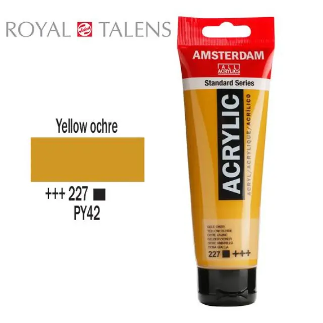 Ακρυλικό Talens Amsterdam 120ml 227 Yellow Ochre