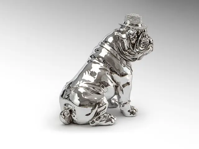 Bulldog Hat 841207 διακοσμητικό Χρώμιο 2