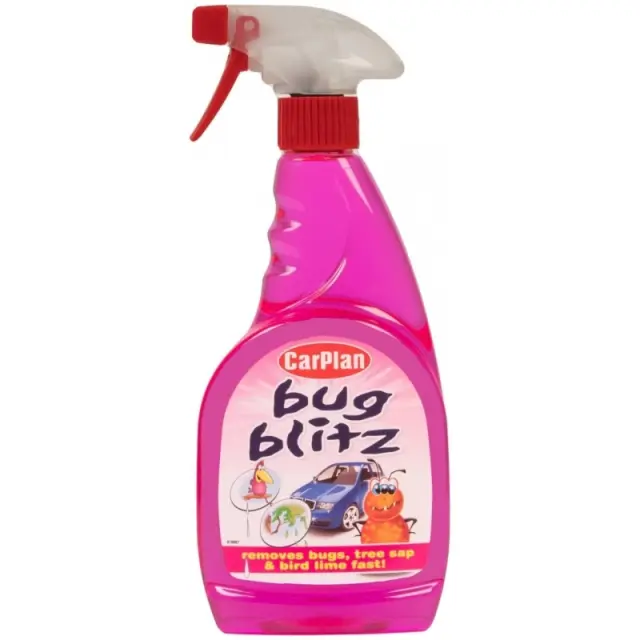 Car Plan Υγρό Καθαρισμού για Αμάξωμα και Τζάμια Bug Blitz 500ml BBT500