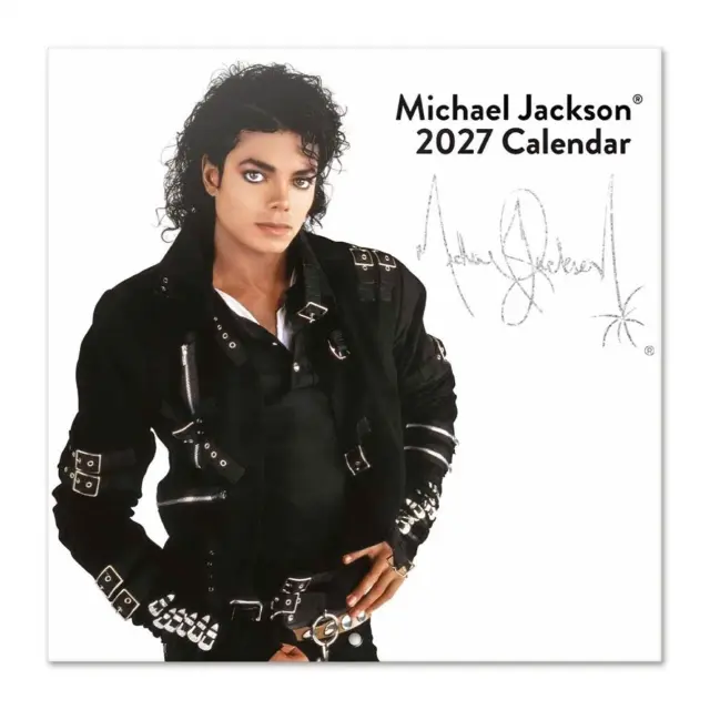 HMEΡΟΛΟΓΙΟ ΤΟΙΧΟΥ MICHAEL JACKSON 2027 30X30 CALENDAR CP27092