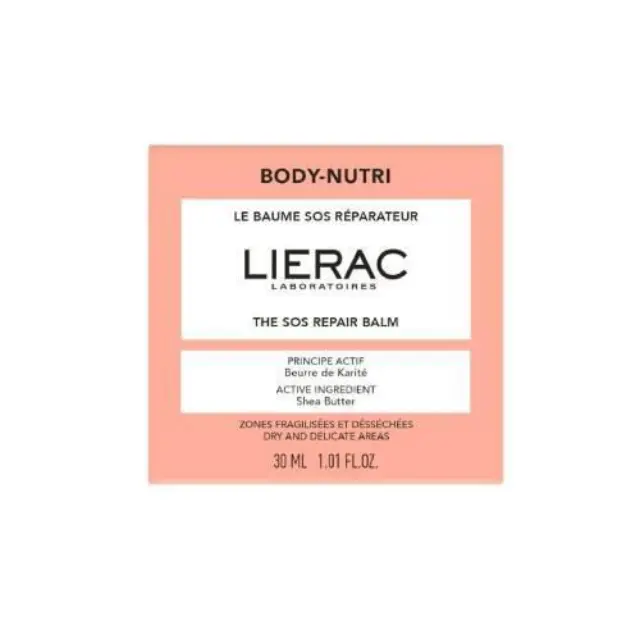 Lierac Body-Nutri Le Baume SOS Reparateur Βάλσαμο SOS Επανόρθωσης Ξηρής & Ευαίσθητης Επιδερμίδας, 30ml