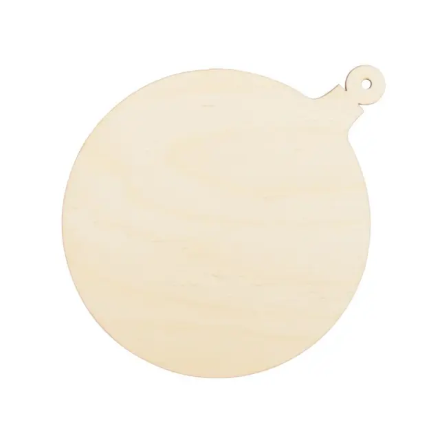 Μπάλα Χριστουγγενιάτικη επίπεδη 19,5cm x 0,4cm