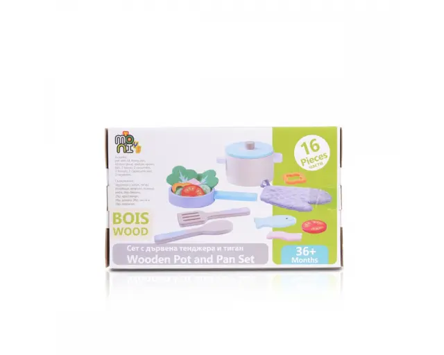 Moni Toys Ξύλινο Σετ Κουζίνας 4257