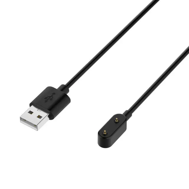 Καλώδιο Φόρτισης USB-A για Huawei Band 9/ Samsung Galaxy Fit3 1m-Black OEM