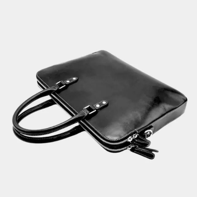 Δερμάτινος Χαρτοφύλακας Made In Italy 4823 Μαύρο - ONESIZE 2