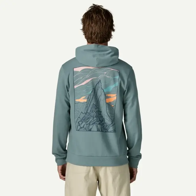 Patagonia Men's Cloud Crag Daily Hoody Ανδρικό Φούτερ Μαύρο - X Large 2