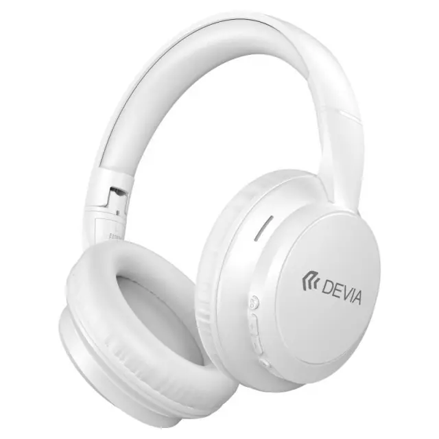 Ασύρματα Ακουστικά Κεφαλής Devia JH-820 Lite1 Λευκό N70387