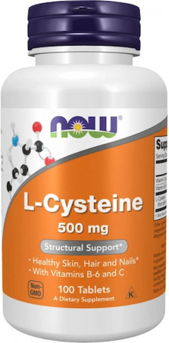 Now Foods L-Cysteine 500mg 100 tabs (733739000774)