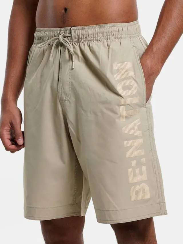 BE NATION ESSENTIALS LONG LENGTH SWIMSHORT - XL 3