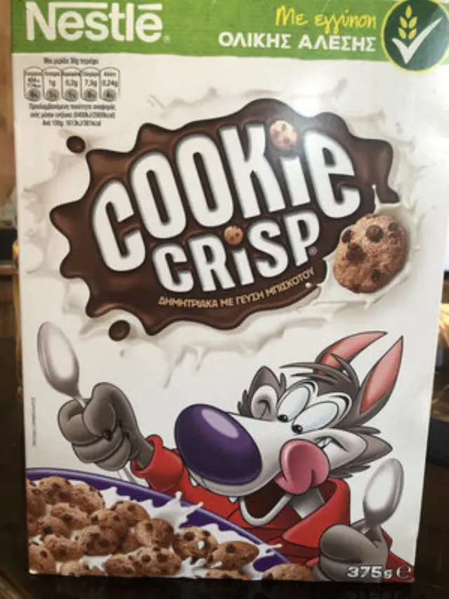 Nestle Cookie Crispy 375gr
