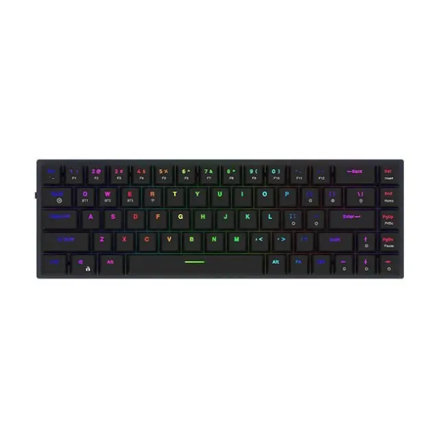 Aqirys Gaming Keyboard Agena Gateron Red (Low Profile) Black (AQRYS_AGENAWBK)