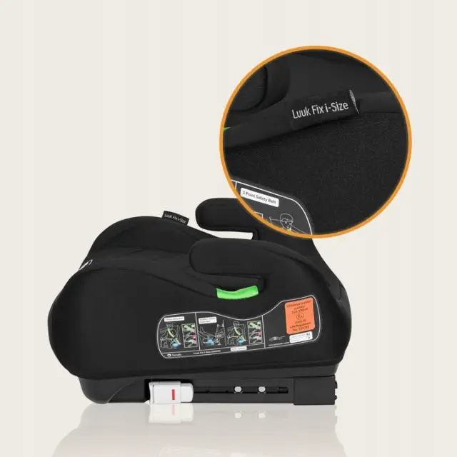 Lionelo Luuk Fix i-Size κάθισμα αυτοκινήτου isofix 22-36kg Gray Stone 5903771705257 2